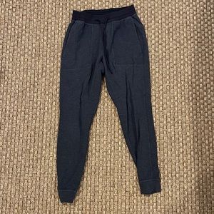 Lululemon At Ease Joggers - Small (Heathered Black/Black)
